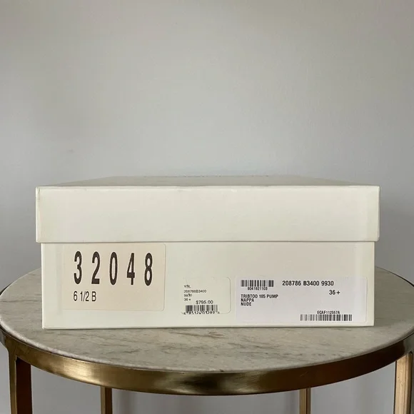 YSL Tribtoo 105 Pump, Nude, Size 36.5 *AUTHENTIC* - Picture 14 of 14